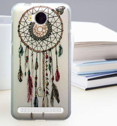 Бампер силіконовий для Huawei Y3ii з картинкою ловець з нов з метеликом