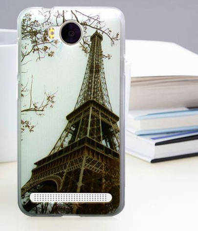Бампер силіконовий для Huawei Y3ii з картинкою Париж фото, фото 1