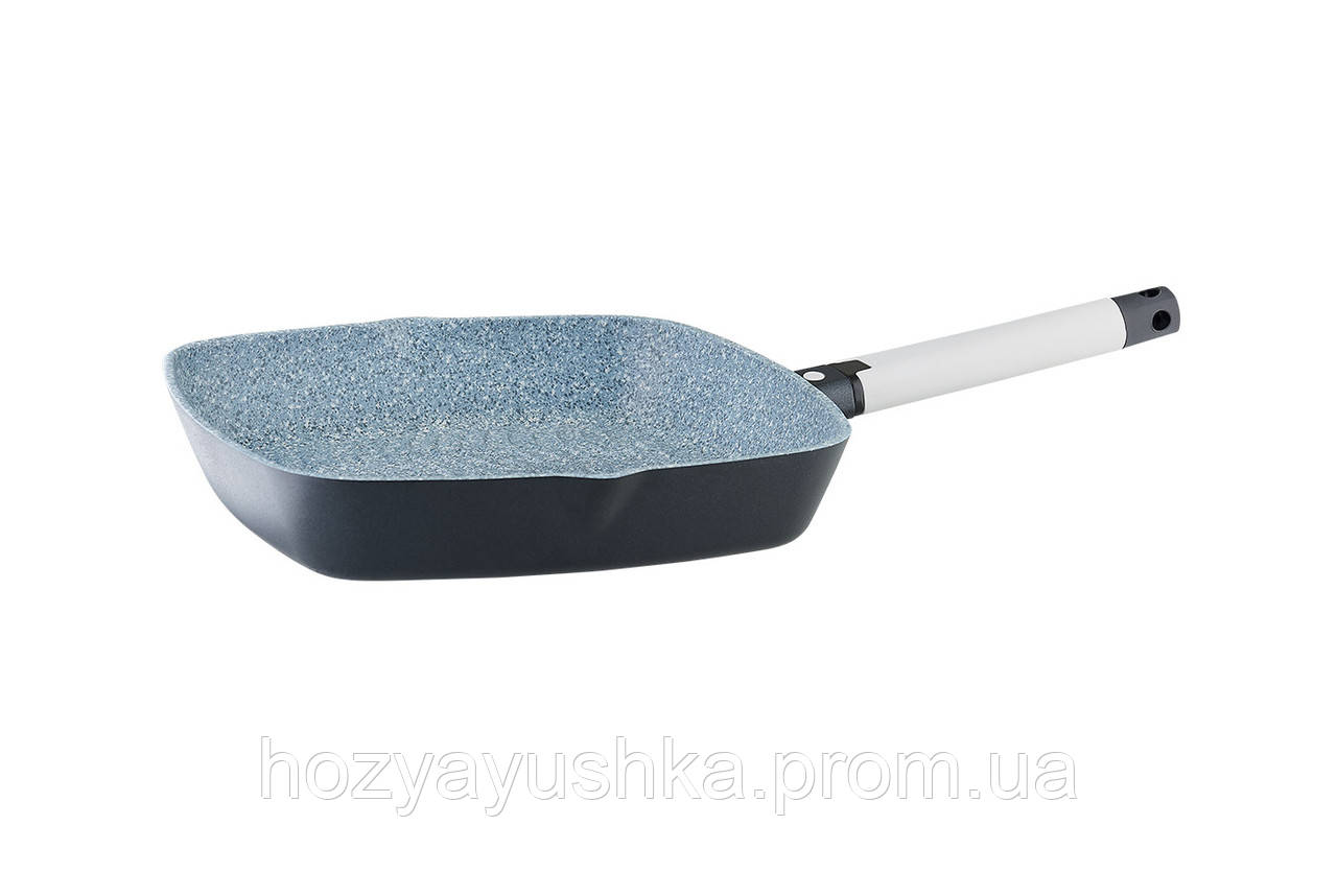 Сковорода-гриль VINZER Greblon Compact Induction Line 28x28 см 89514