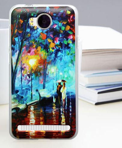 Панель силіконова накладка для Huawei Y3ii з друкованим малюнком картина