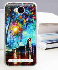 Панель силіконова накладка для Huawei Y3ii з друкованим малюнком стіна, фото 2