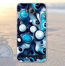 Панель силіконова накладка для Huawei Y3ii з друкованим малюнком картина, фото 5