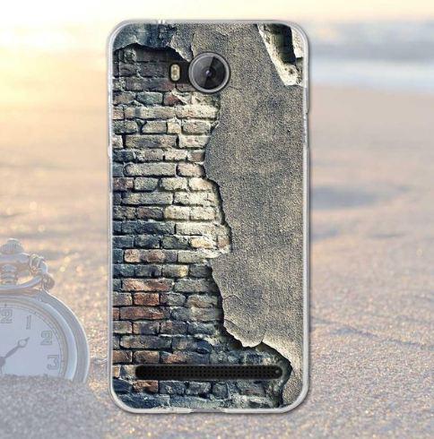 Панель силіконова накладка для Huawei Y3ii з друкованим малюнком стіна