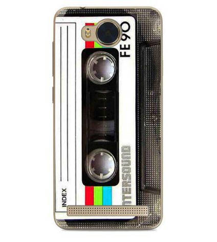 Чохол силіконовий для Huawei Y3ii з картинкою касета, фото 1