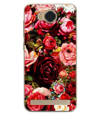 Чохол силіконовий для Huawei Y3ii з картинкою троянди