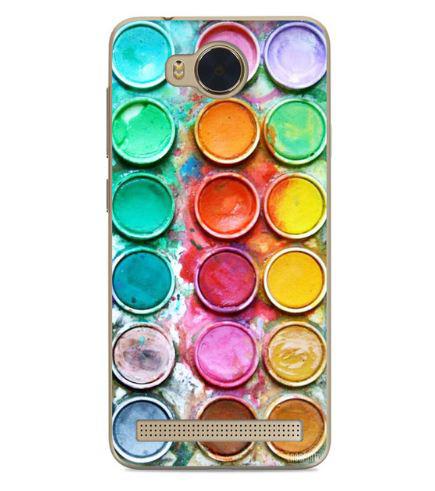 Чохол силіконовий для Huawei Y3ii з картинкою палітра фарб