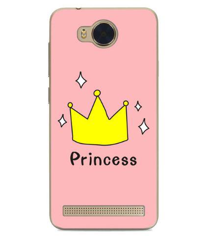 Чохол силіконовий для Huawei Y3ii з картинкою принцеса