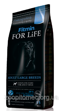 Fitmin dog For Life Adult large breed (Фітмін фо лайф лардж бридз) Корм для собак великих порід, 12 кг
