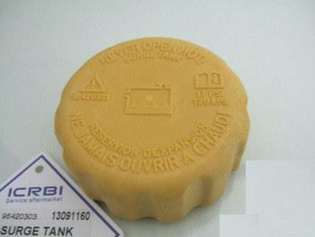 Кришка розширювального бачка Деу Ланос Сенс Шевроле Авео T250 T255 1,6L 1,4L Лачетті CRB 13091160 GM 96293957, фото 1