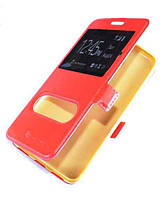 Шкіряна чохол-книжка Nillkin для Meizu M5 Червоний