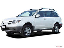 Накладки на пороги Mitsubishi Outlander 1 (2001-2006)