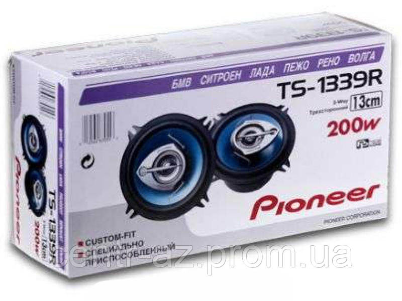 Колонки автомобильные Pioneer TS-1339R автоколонки пионер - фото 8 - id-p114439450