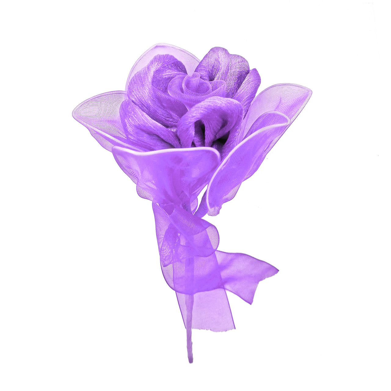 Одиночна троянда #6 бузкова (16 см), фото 1