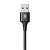 USB кабель Baseus Rapid Series 2-in-1 MicroUSB+Type-C - Black, фото 4