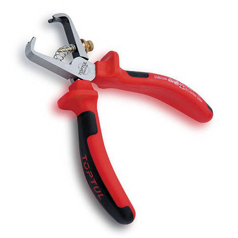 Кліщі для зняття ізоляції 6" 1000 V (chrome molybdenum) TOPTUL DGBD2106, фото 1