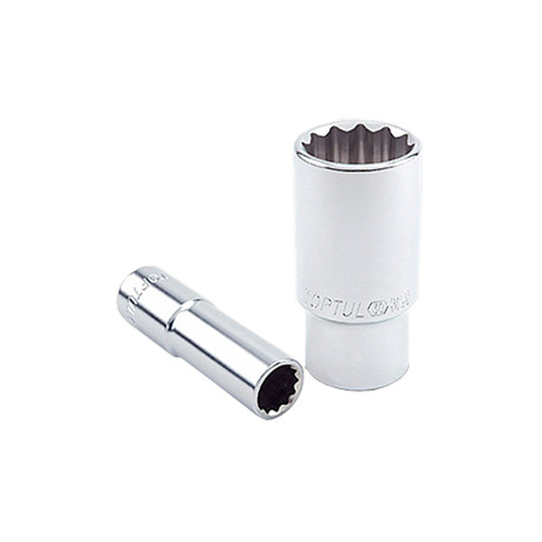 Головка торцева довга 1/2" 18мм 12-гранна TOPTUL BAEF1618