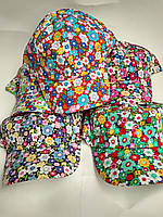 Дитяча літня кепка "Ромашка 3." для дівчинки. Розмір 50