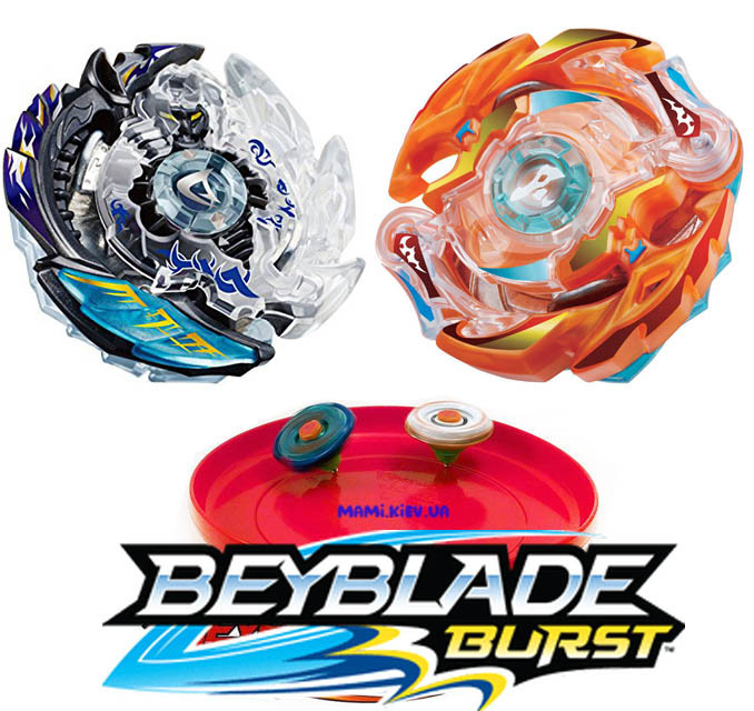 Бейблейд Beyblade Burst Killer Deathscyther і Blaze Ragnarok Супервиносливість