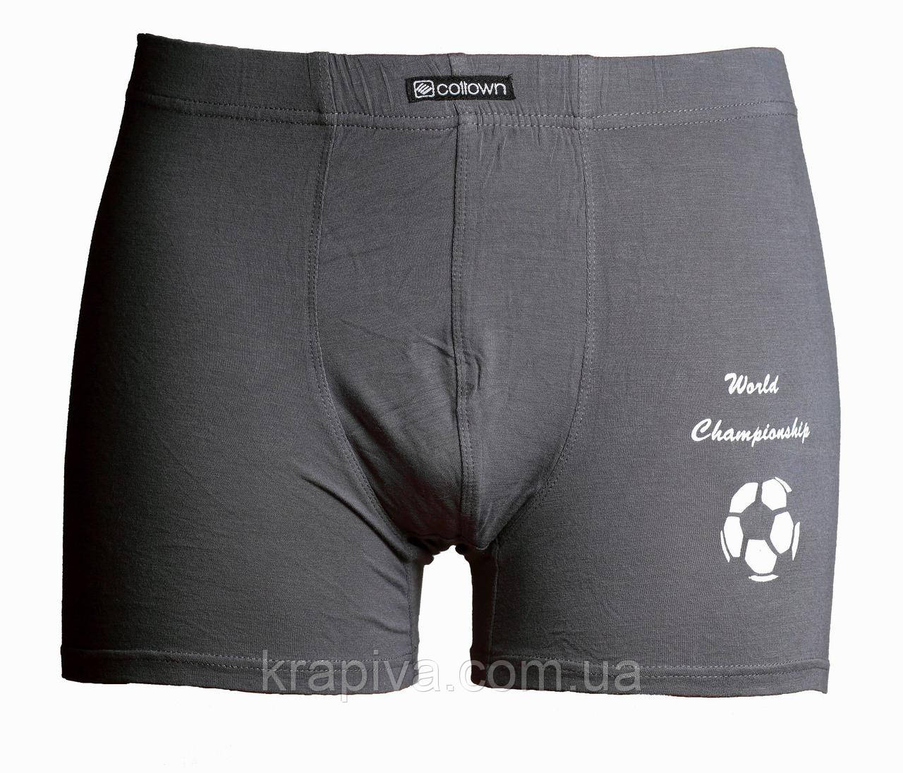 Боксерки чоловічі шорти стрейч бамбук M, L, XL, XXL ПОЛЬЩА