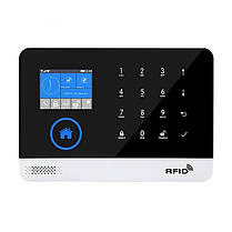 Сенсорна GSM сигналізація для будинку з датчиком руху і WIFI Alarm JYX-W-G600, фото 4