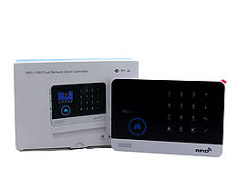 Сенсорна GSM сигналізація для будинку з датчиком руху і WIFI Alarm JYX-W-G600, фото 6