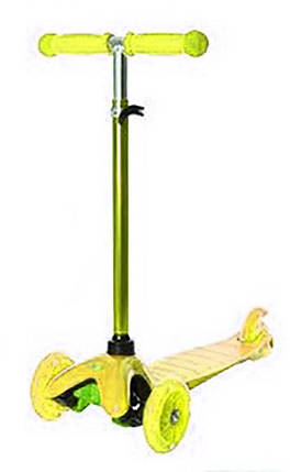 Триколісний самокат iTrike Scooter BB 3-013-4-H Yellow, фото 1