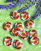 Ґудзик дерев'яна 2.5 см (1 шт)