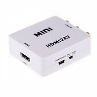 HDMI на RCA CVBS адаптер конвертер відео з аудіо 1080P HDV-610 AV-001