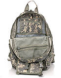 Рюкзак військовий тактичний штурмової Molle Assault 38L Black, фото 4