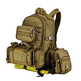 Рюкзак військовий тактичний штурмової Molle Assault Protector Plus S416 35L Olive, фото 5