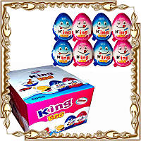 Шоколадные яйца King Egg 24 шт.