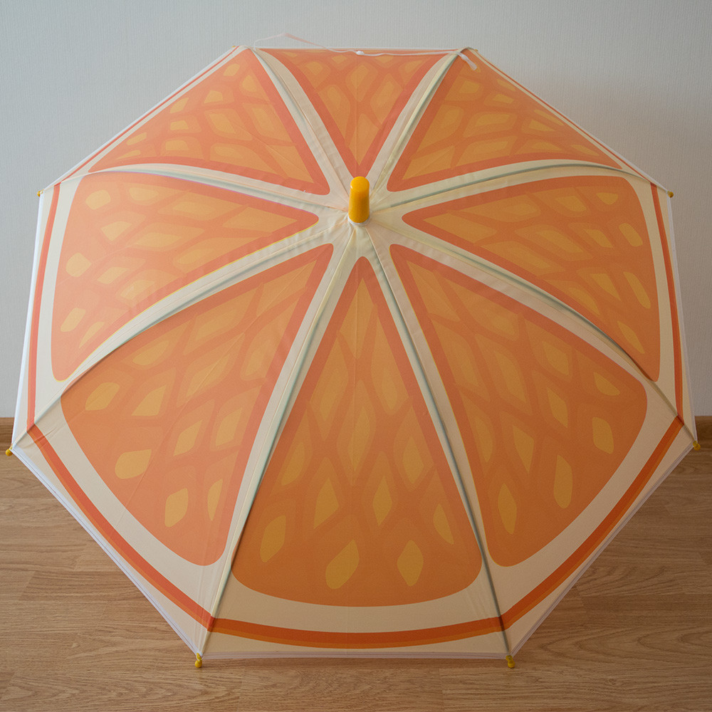 Дитяча парасолька 2385 апельсин