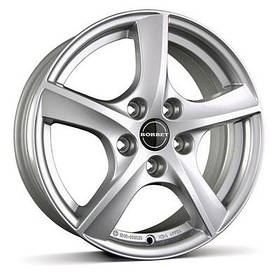 Диски Borbet TL колір Brilliant Silver параметри 7J x 16" 5 x 112 ET 39
