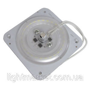 LED пластина (вставка) з магнітом одинарна 12W