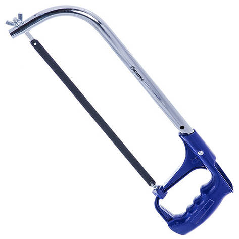 Ножівка по металу з металевою ручкою, рег. рамка для полотен 250 і 300мм СТАНДАРТ HSA2530, фото 1