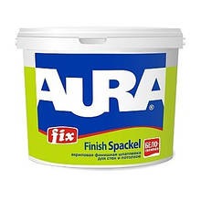Шпаклівка для стін і стель Aura Fix Finish Spackel 10л. (16,5 кг)
