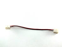 Коннектор для одноцветной светодиодной ленты №7 10мм провод-2 зажима Код.57335