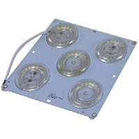 LED пластина (вставка) з магнітом пятерная 48W ST 700