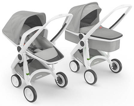 Дитяча коляска 2 в 1 Greentom Upp Carrycot+Reversible, фото 2