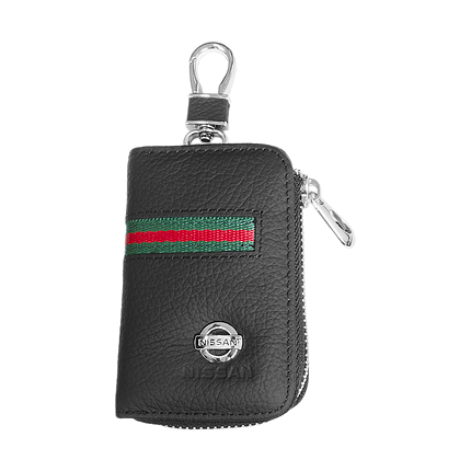 Ключница Carss с логотипом NISSAN 09012 многофункциональная черная, фото 1