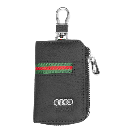 Ключниця Carss з логотипом AUDI 01012 багатофункціональна чорна, фото 1