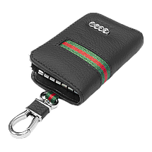 Ключниця Carss з логотипом AUDI 01012 багатофункціональна чорна, фото 5