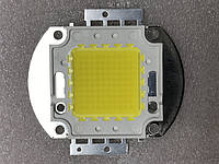 Светодиод матричный PREMIUM СОВ для прожектора SL-100 100W 4100К (45Х45 mil) Код.59198