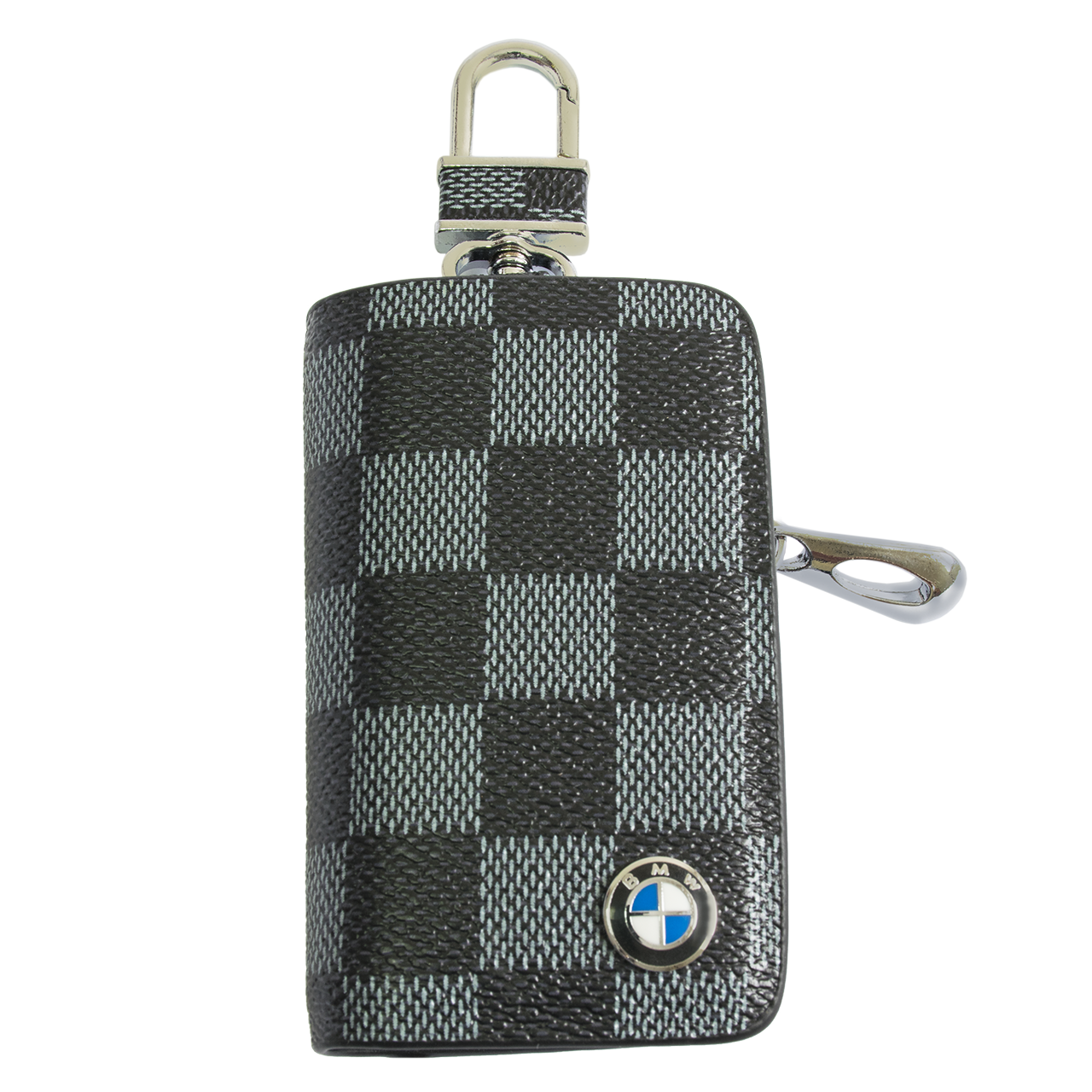 Ключниця Carss з логотипом BMW 12013 карбон сірий