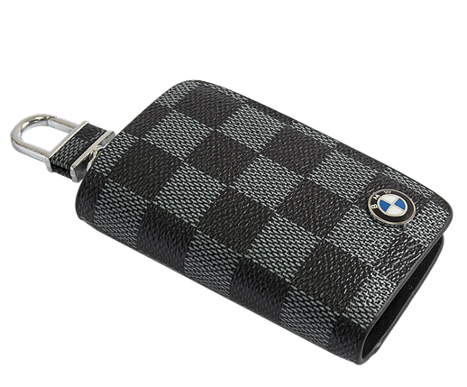 Ключниця Carss з логотипом BMW 12013 карбон сірий, фото 2