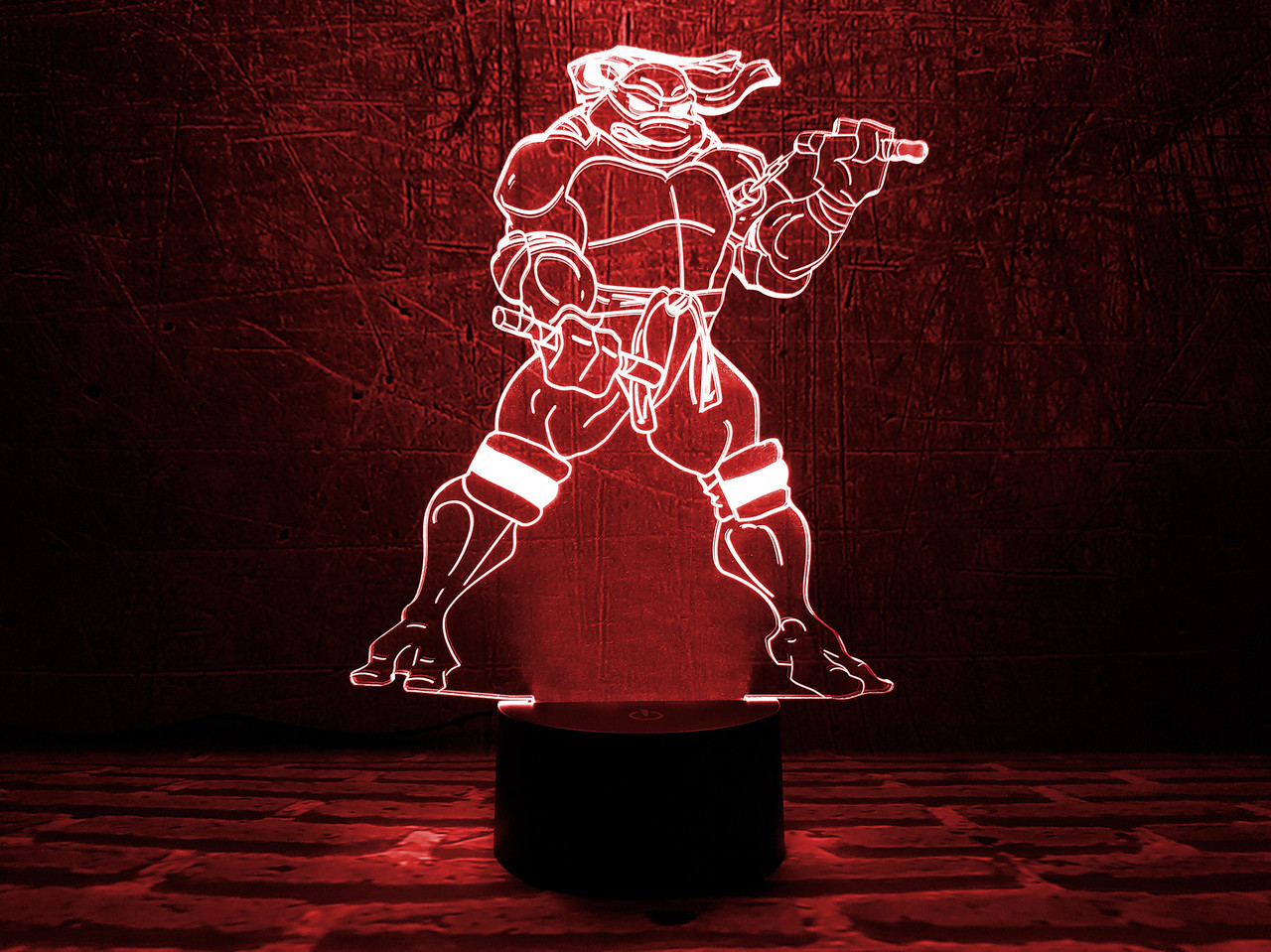 Дитячий нічник-світильник "Черепашка ніндзя 2" 3DTOYSLAMP, фото 1