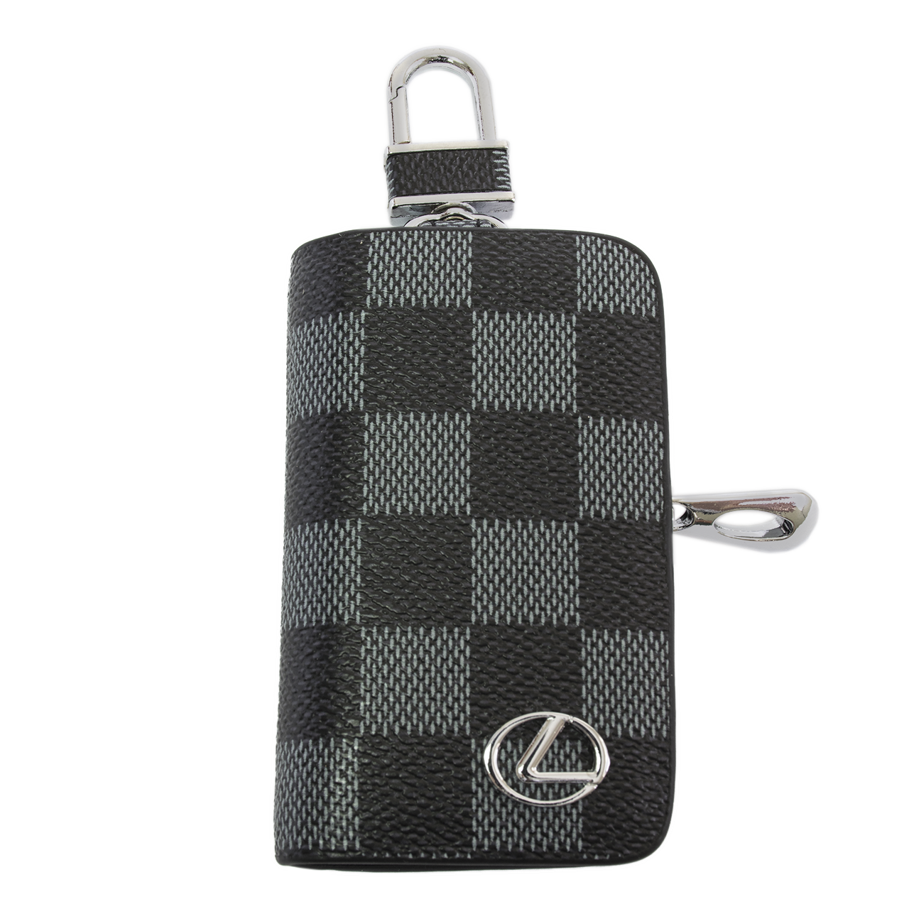 Ключниця Carss з логотипом LEXUS 13013 карбон сірий