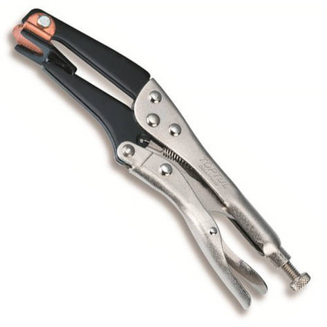 Кліщі з фіксатором 250 мм TOPTUL DMAH1A10, фото 1