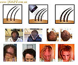 Пудра-загусник волосся Sevich 10 кольорів для об'єму камуфляж лисини як Toppik Fully Caboki Dark Brown (темно-русявий), фото 2