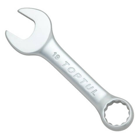 Ключ комбінований укорочений 8 мм (полірований) TOPTUL AAAF0808, фото 1